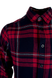 Рубашка мужская 9th Avenue в клеточку вишневая с синим, Вишневый, 2XL